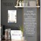 Broken Chain Wood Plaque with Easel and Hook Wall Tabletop Art - 6 inches x 9 inches